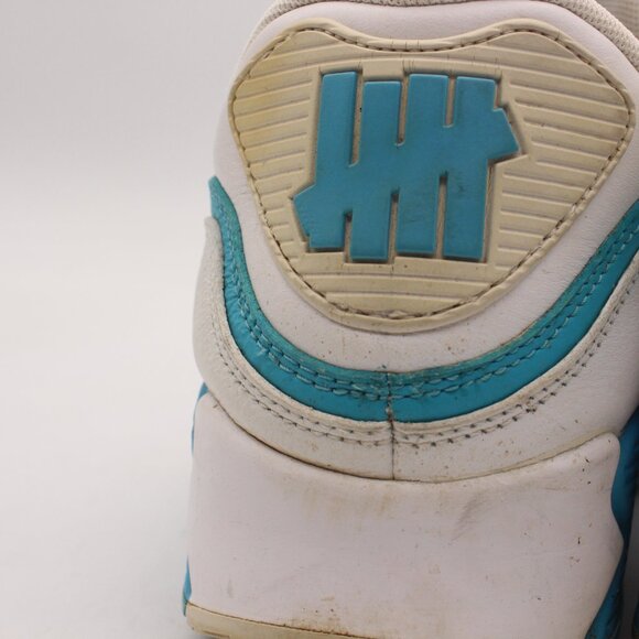 Nike Air Max 90 Undefeated Golf Shoe White Blue Fury Men's size 12 DS CJ7197-102 - Picture 12 of 12